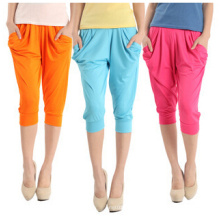 Mode féminine Candy Colors Croed Harem Pants (SR8206)